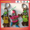 custom logo imprinted pendants for pvc keychain